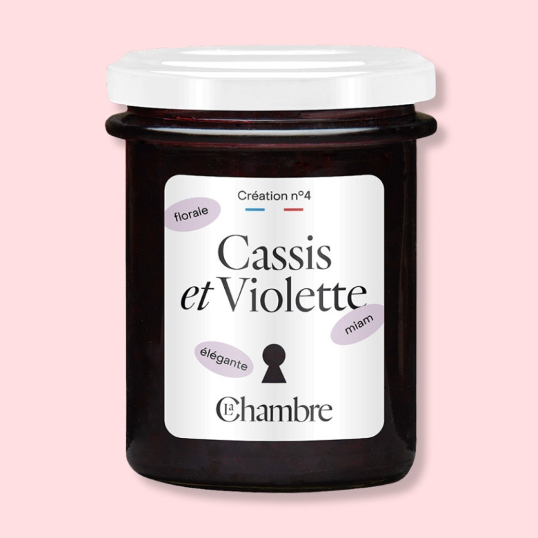Cassis Violette avec morceaux et 57% de fruits