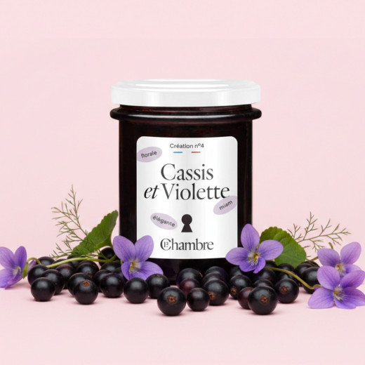 Cassis Violette avec morceaux et 57% de fruits