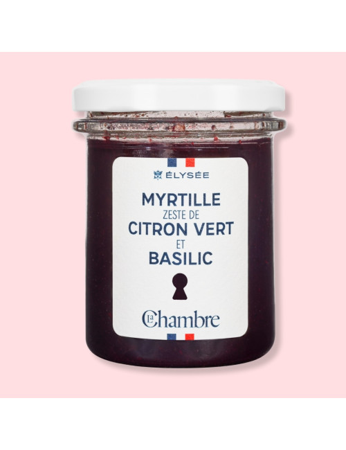 Blueberry Lime Zest Basil Jam - Élysée Co-Creation
