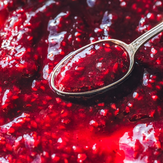 Rose Petal Raspberry with seeds