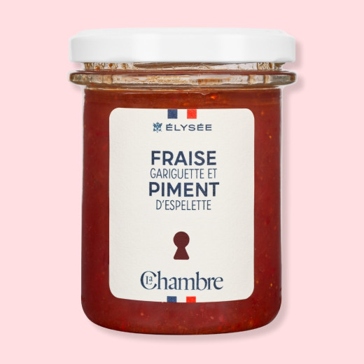 Confiture Fraise Piment d'Espelette, Collection Élysée
