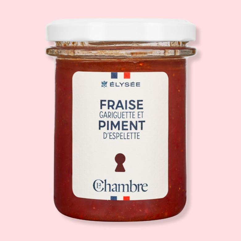 Strawberry Espelette Pepper Jam, Élysée Collection