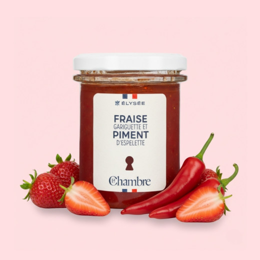 Confiture Fraise Piment d'Espelette, Collection Élysée