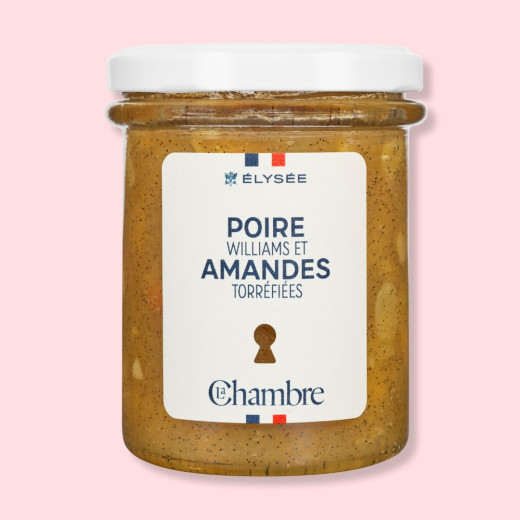 Confiture Poire Amandes torréfiées | La Chambre x Elysée