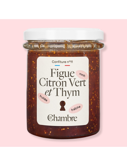 Fig Lime Thyme Jam with subtle, refined flavours