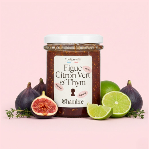 Fig Lime Thyme Jam with subtle, refined flavours