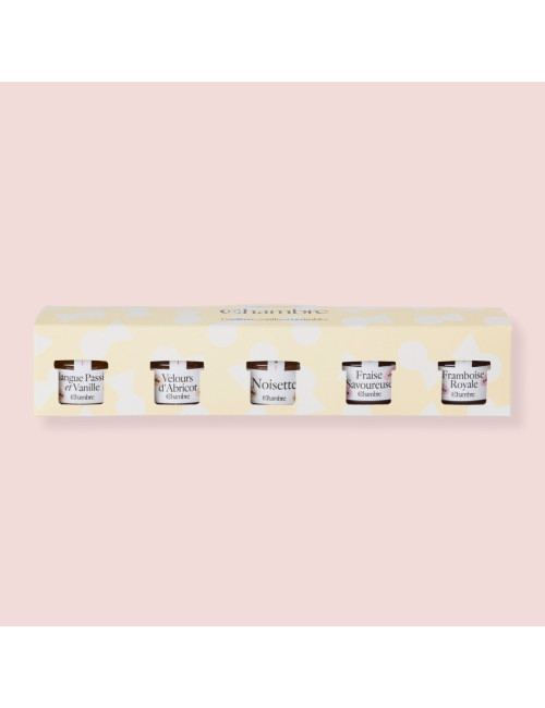 Discovery Gift Box – 5 Mini Jam Jars 30g | La Chambre