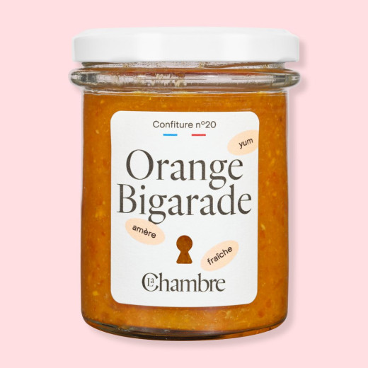 Confiture Orange Bigarade avec des zestes et 56% de fruits