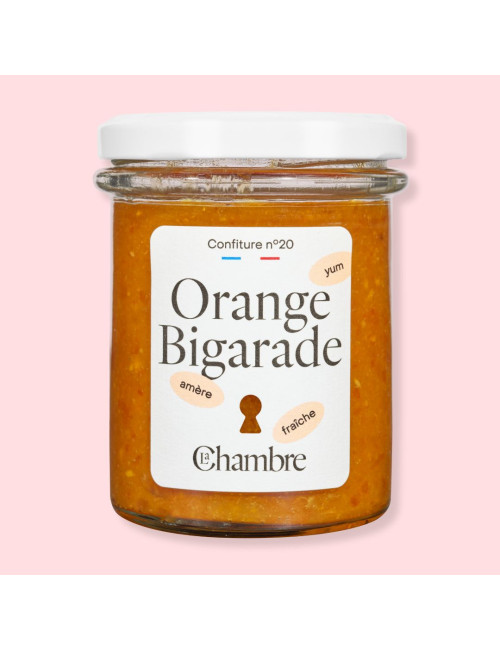 Confiture Orange Bigarade avec des zestes et 56% de fruits