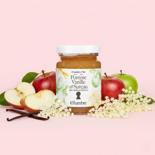 Confiture Pomme Vanille Sureau | La Chambre – Annecy