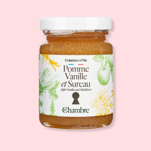 Confiture Pomme Vanille Sureau | La Chambre – Annecy