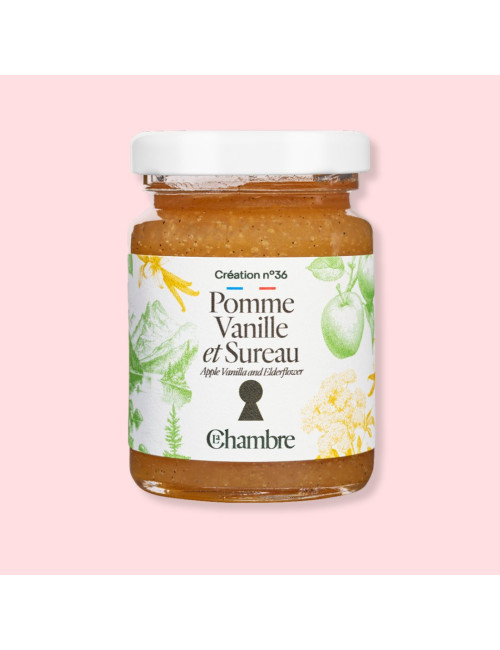 Confiture Pomme Vanille Sureau | La Chambre – Annecy