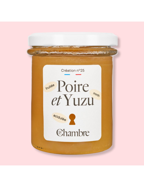 Yuzu Pear without pieces, made in France