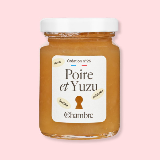 Poire Yuzu sans morceaux, fabriquée en France