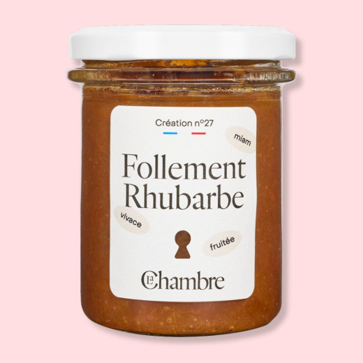 Rhuabarbe acidulée avec morceaux et 58% de fruits