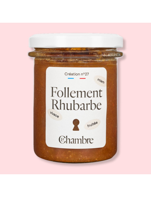 Confiture Follement Rhubarbe | La Chambre