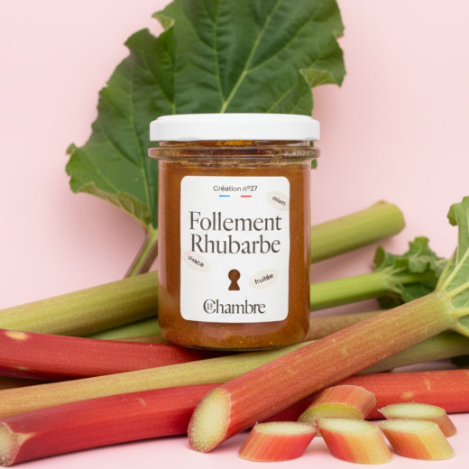 Rhuabarbe acidulée avec morceaux et 58% de fruits