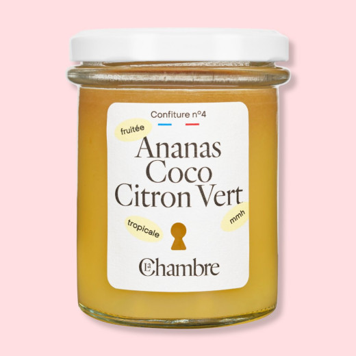 Confiture Ananas Coco Citron Vert | La Chambre