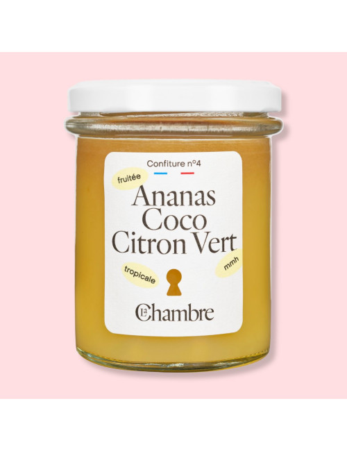 Confiture Ananas Coco Citron Vert | La Chambre