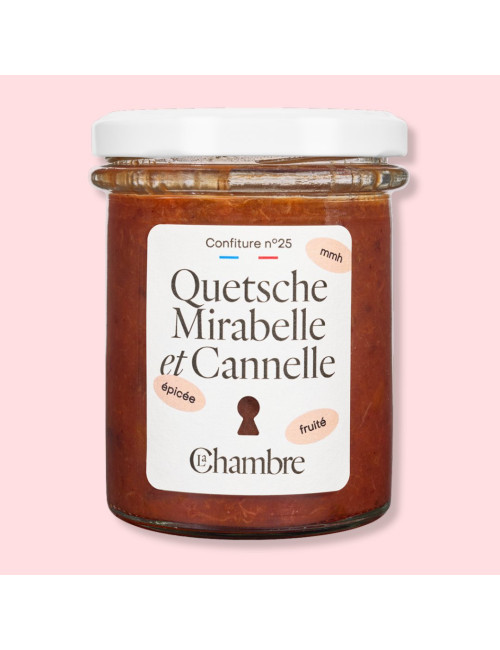 Confiture Quetsche Mirabelle Cannelle | La Chambre