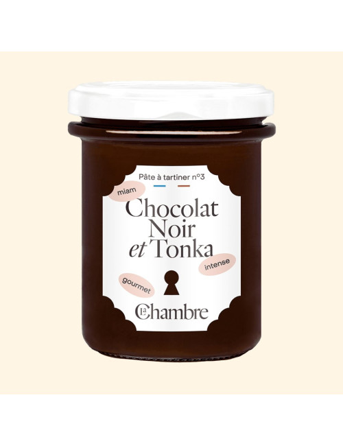 Pâte à Tartiner Chocolat Noir Tonka | La Chambre
