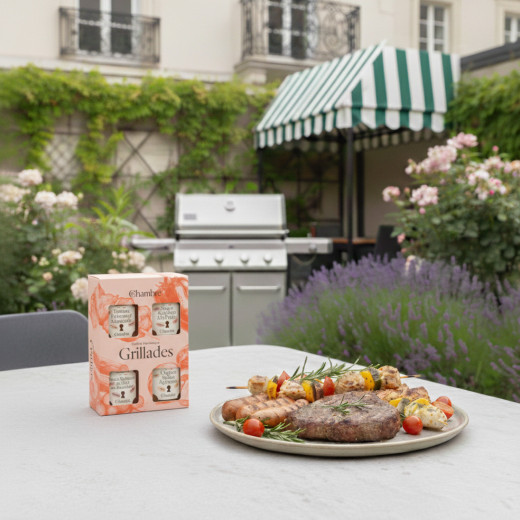 Grilled Meat Gift Set with preserves and chutneys