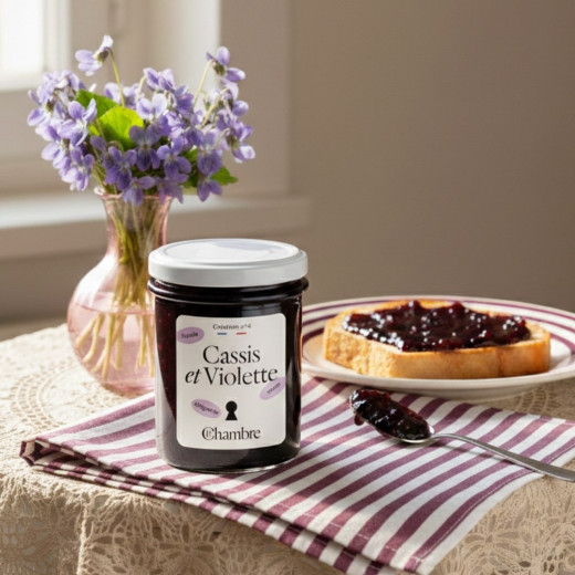 Blackcurrant Violet with pieces and 57% fruit