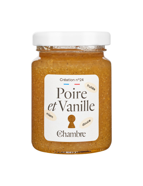 Poire Vanille avec des morceaux et 66% de fruits
