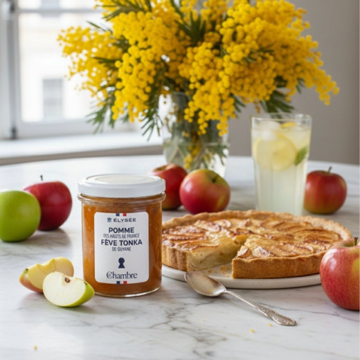 Confiture Pomme fève Tonka | La Chambre x Elysée