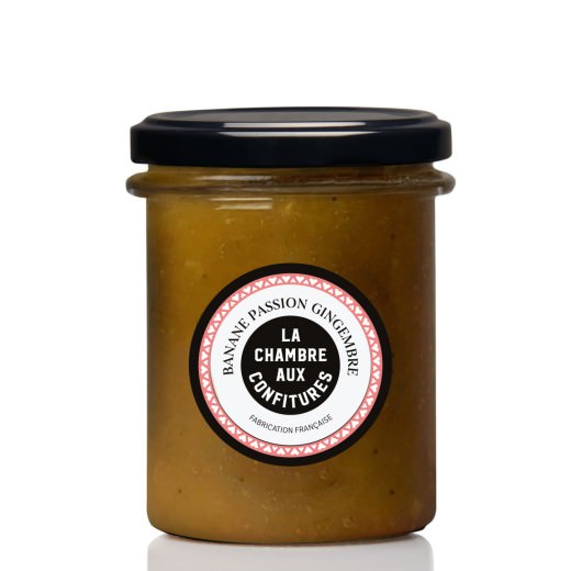 Banana Passion Ginger jam with 58% fruit