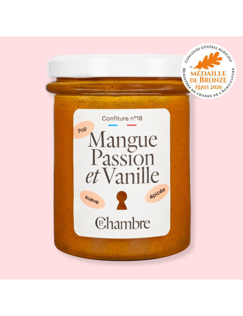 Confiture Mangue Passion Vanille | La Chambre