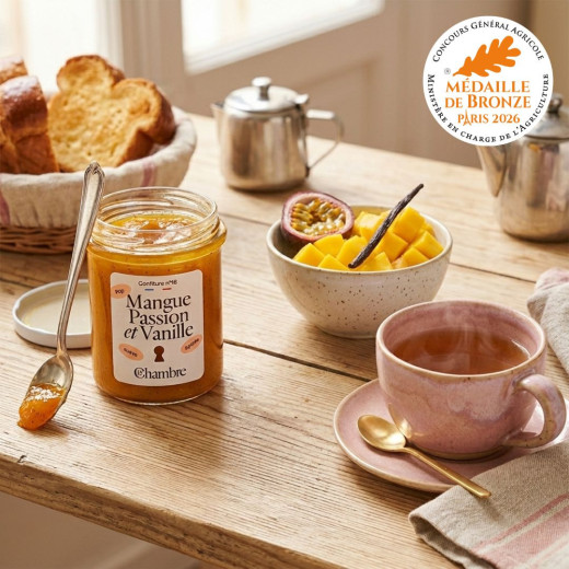 Confiture Mangue Passion Vanille | La Chambre