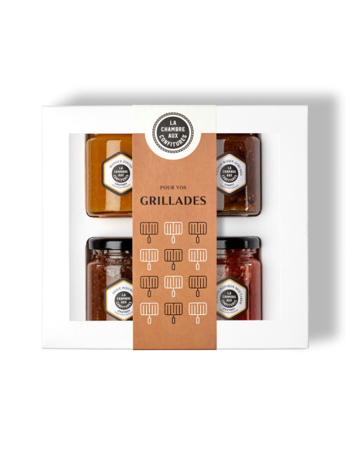 Grilled Meat Gift Set with preserves and chutneys
