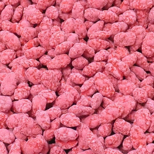 Pralines roses de Lyon concassées, ingrédient de la pâte à tartiner Pralinette