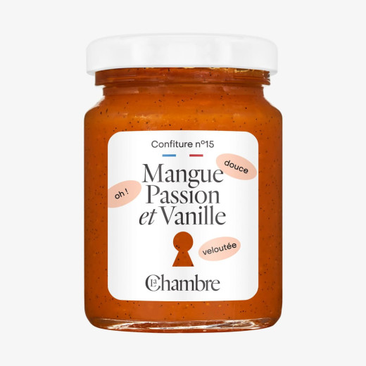 Confiture Mangue Passion Vanille de fabrication française