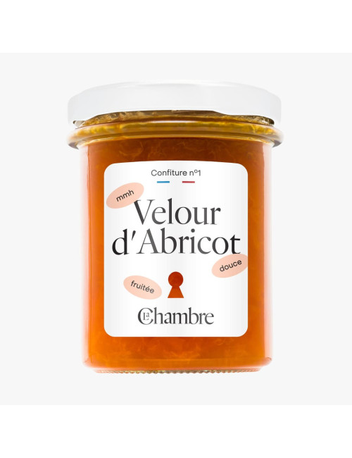 Abricot avec des morceaux et fabriquée en France