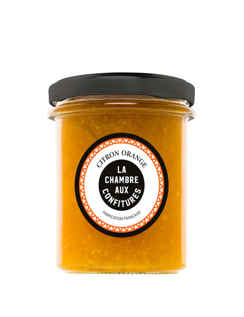 Confiture de Citron Orange avec zestes et 58% de fruits