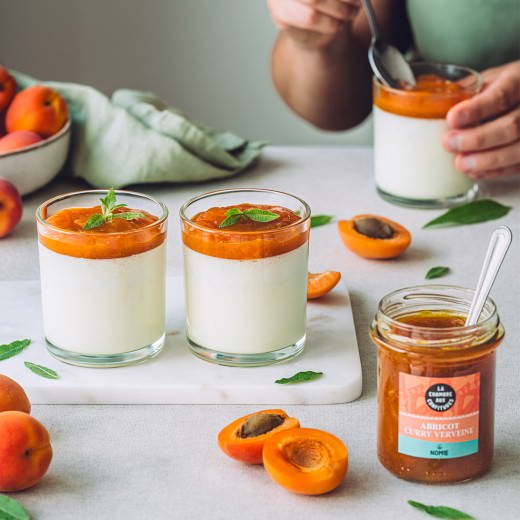 Apricot Curry Verbena, surprising and tasty