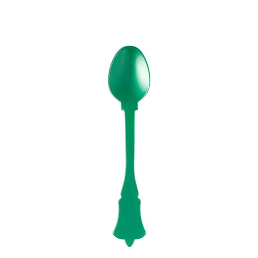 Acrylic Green Honorine Teaspoon, elegant and practical jam ustensil