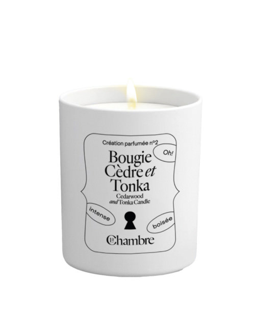 Cedarwood and Tonka bean Candle - La Chambre aux Confitures
