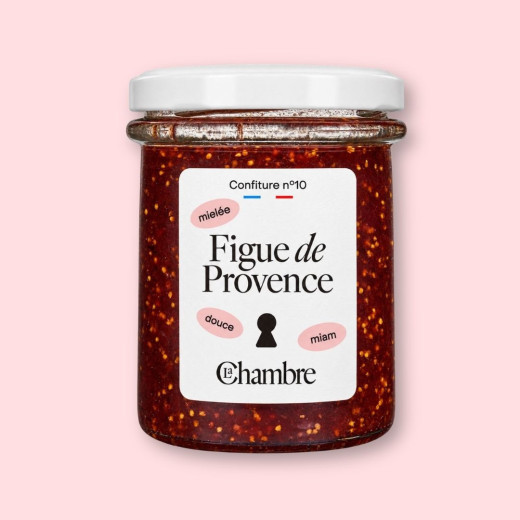Fig Jam with pieces, made in France | La Chambre