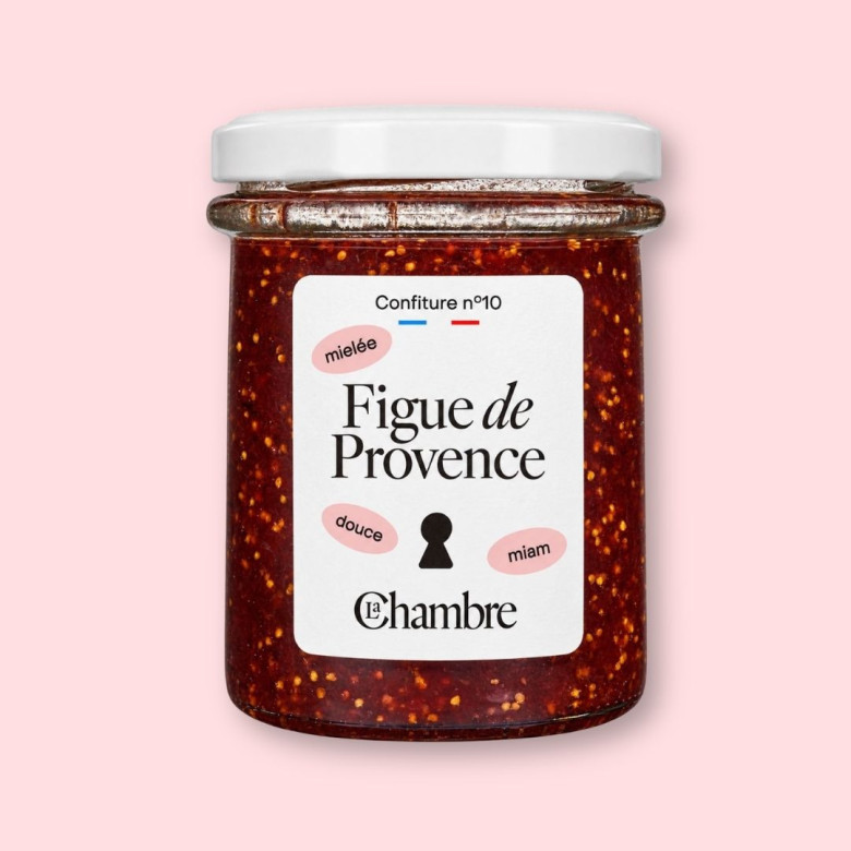Fig Jam with pieces, made in France | La Chambre
