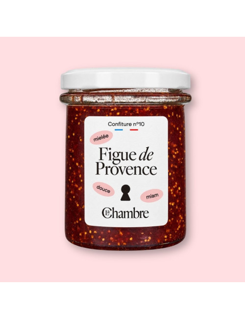 Fig Jam with pieces, made in France | La Chambre