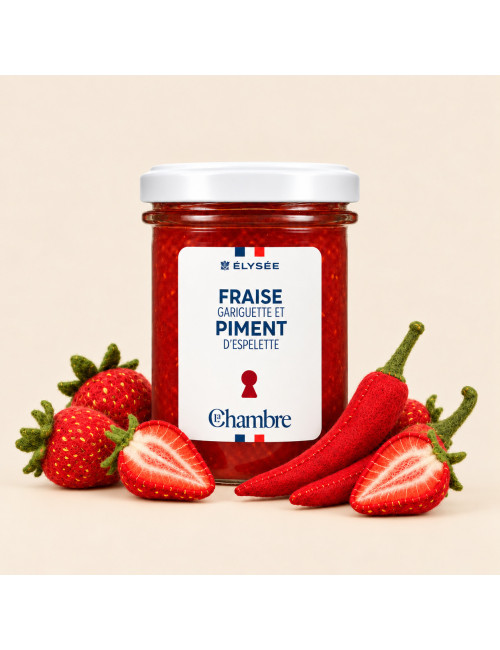 Strawberry & Espelette Jam, Élysée | La Chambre