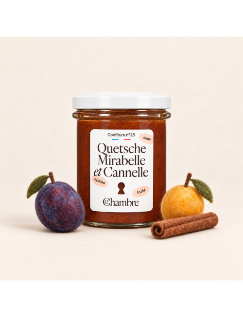 Mirabelle Quetsche Cinnamon Jam with pieces | La Chambre