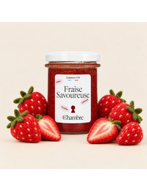 Confiture de Fraise Savoureuse – 56 % de fraises | La Chambre