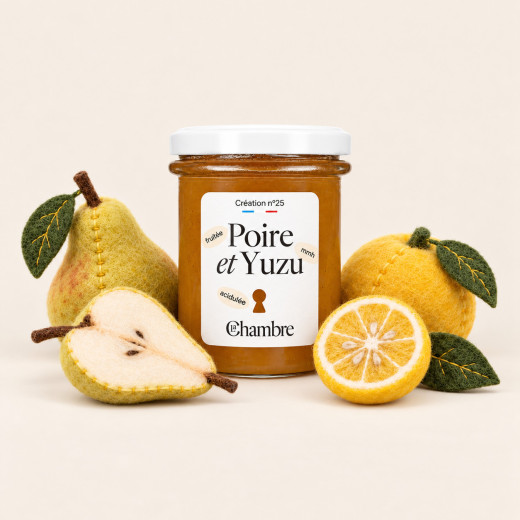 Pear Yuzu Jam without pieces | La Chambre