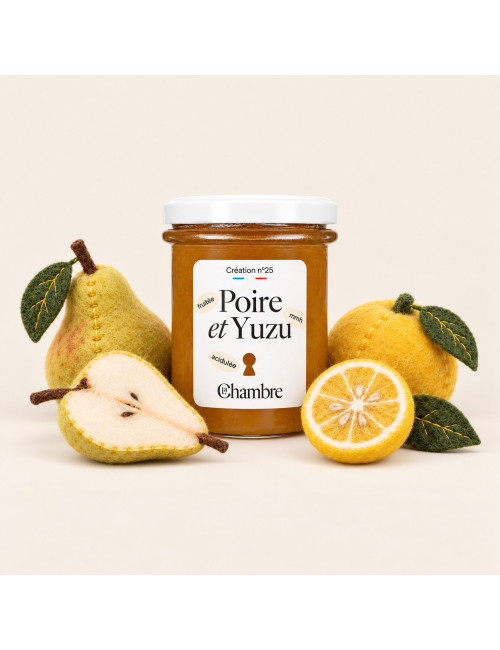 Pear Yuzu Jam without pieces | La Chambre
