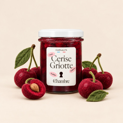 Confiture de griotte, 60 % de fruits | La Chambre