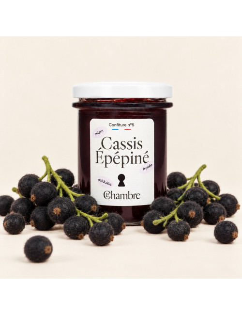 Confiture Cassis épépiné | La Chambre